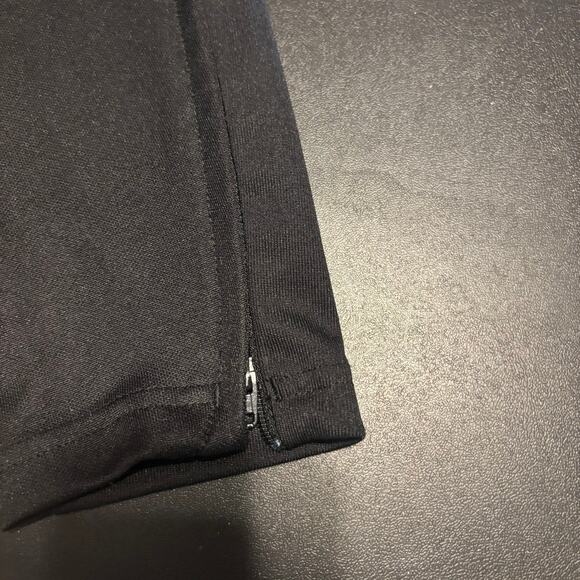 Adidas Climacool Women's XS Black White Athletic Jogger 3-Stripe Zip Ankle - Picture 8 of 8